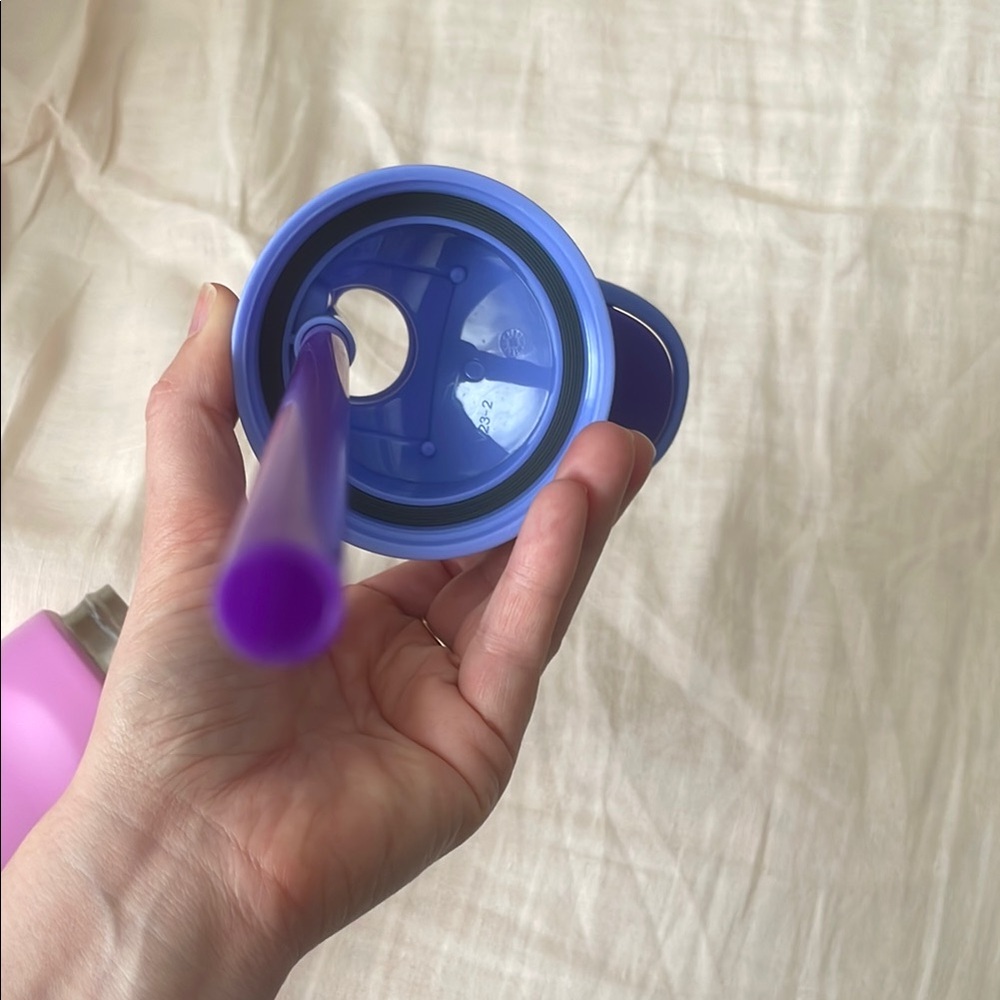 Owala Water Bottle -  24oz Pink Purple and Blue - Picture 6 of 11